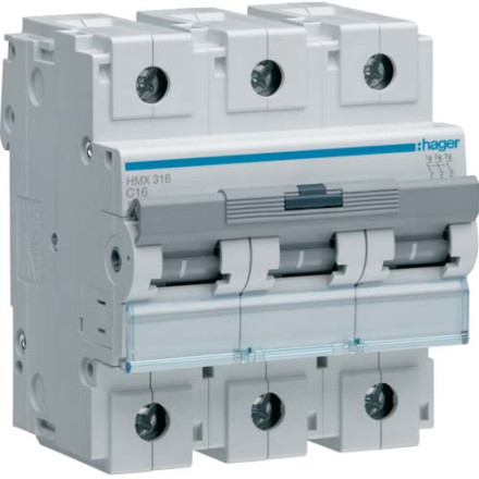 Автомат Hager C16А / 3 пол / HMX316