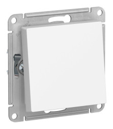 Переключатель IP44 1-клавишный Schneider Electric ATLASDESIGN, скрытый монтаж, белый