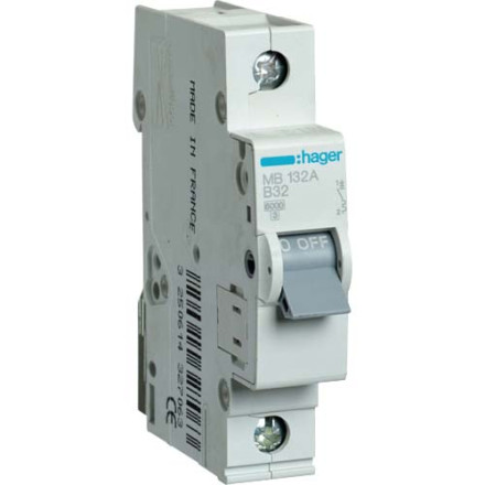 Автомат Hager B32А / 1 пол / MB132A