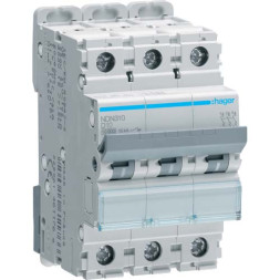 Автомат Hager D10А / 3 пол / NDN310