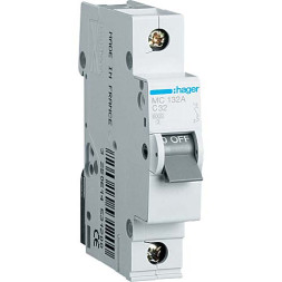 Автомат Hager C32А / 1 пол / MC132A