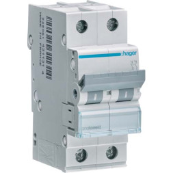 Автомат Hager C6А / 2 пол / MCN206