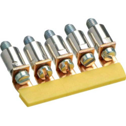 Соединитель 5 клемм KXA04LH или KXA04NH / Hager / KWJ04B5