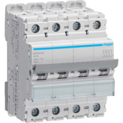 Автомат Hager C40А / 4 пол / NRN440