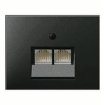 Розетка компьютерная двойная RJ45 6-й кат. 14097006 + EPUAE8-8UPOK6