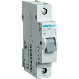 Автомат Hager B25А / 1 пол / MB125A