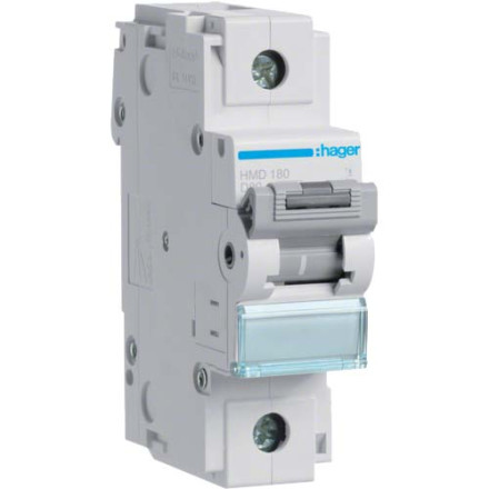 Автомат Hager D80А / 1 пол / HMD180
