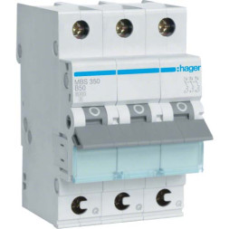 Автомат Hager B50А / 3 пол / MBS350