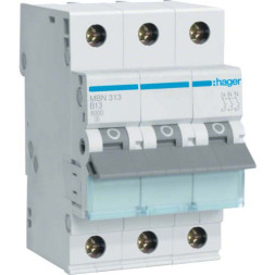 Автомат Hager B13А / 3 пол / MBN313