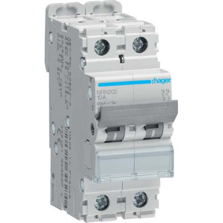 Автомат Hager C2А / 2 пол / NRN202