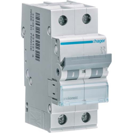 Автомат Hager C10А / 2 пол / MCN210