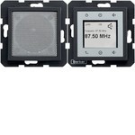 Радио Touch Berker c динамиком, антрацит 28801606