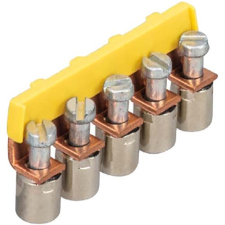 Соединитель 5 клемм KXA06LH или KXA06NH / Hager / KWJ06B5