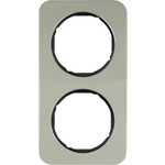 Рамка 2 местная нержавеющая сталь, Berker R.1 10122104