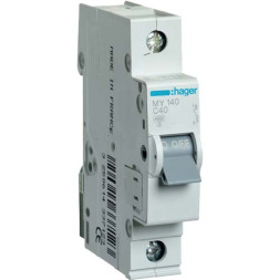 Автомат Hager C40А / 1 пол / MY140