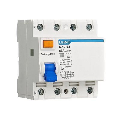 УЗО NXL-63 4P 25А 30мА 6кА тип AC AX (R)